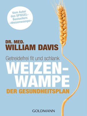 cover image of Weizenwampe--Der Gesundheitsplan